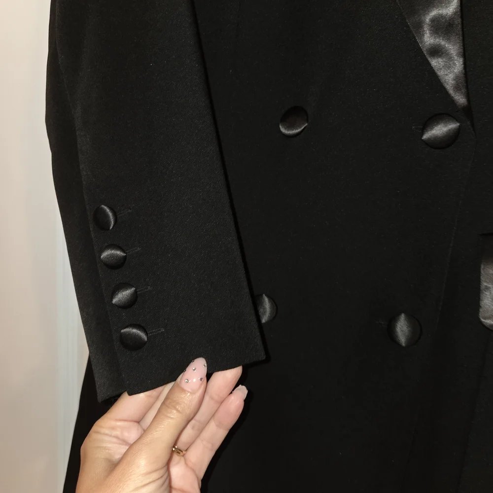 Elegant Black Women's Blazer Dress Nwt - Picture 2 of 4